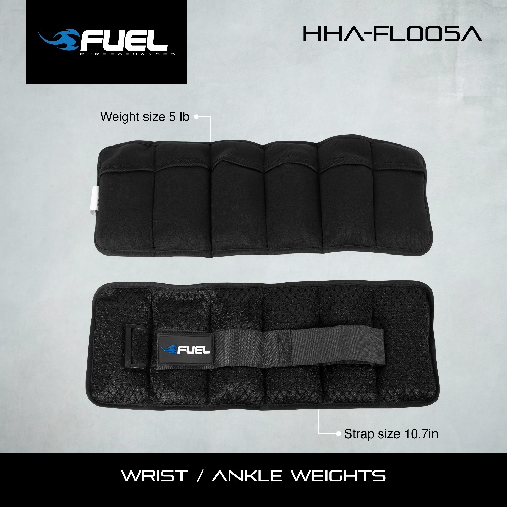 Ankle Weights - 퓨얼 퍼포먼스 유니섹스 조절식 손목/발목 웨이트,