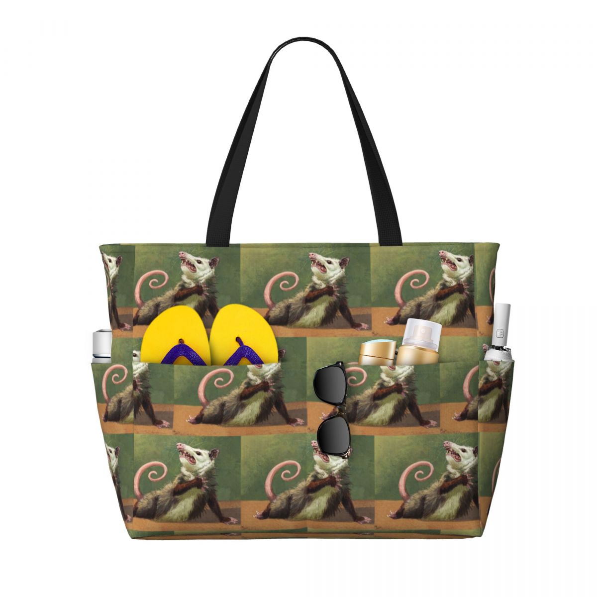 Yoga Fitness Tote - 아마추어 오포섬 여배우 비치 토트백 스포츠