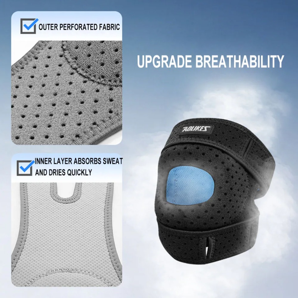새로운 1PCS 슬개골 무릎 받침대 압축 슬리브 지원  - Knee Sleeve Compression 리뷰 및 가격