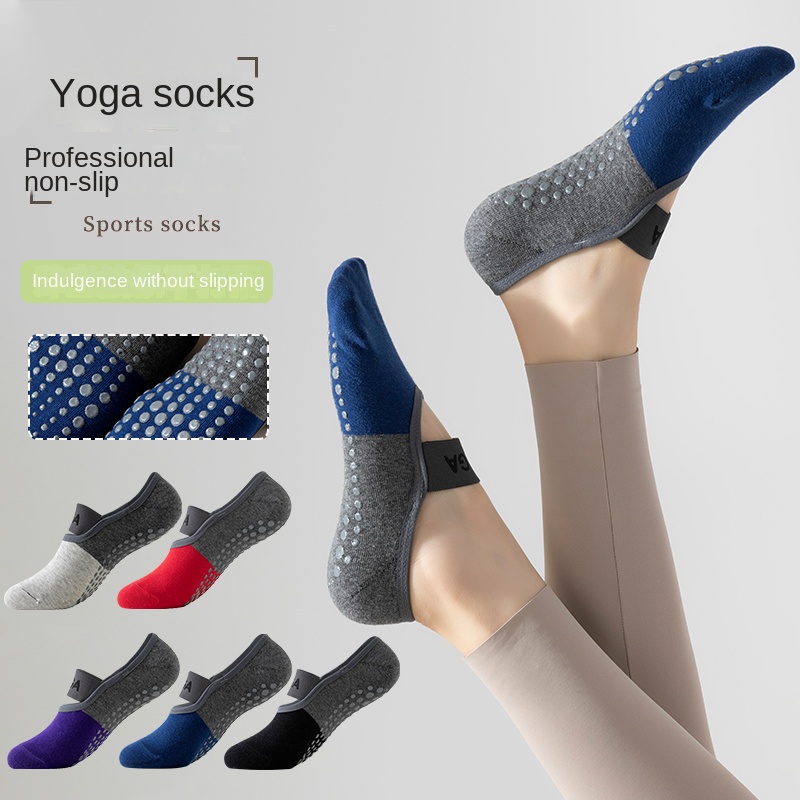 5쌍 크로스보더 전문 요가 양말, 면 스트랩 실리콘 미 - Yoga Fitness Yoga 리뷰 및 가격