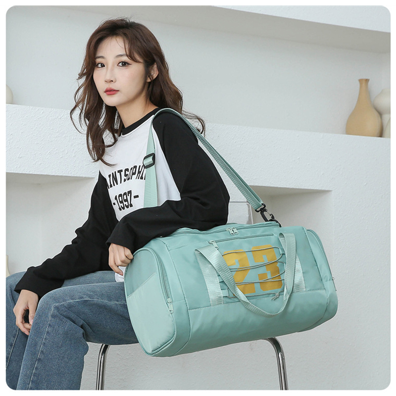 여성용 패션 스포츠 피트니스 짐 가방, 여행용 더플 슈 - Yoga Fitness Tote 리뷰 및 가격