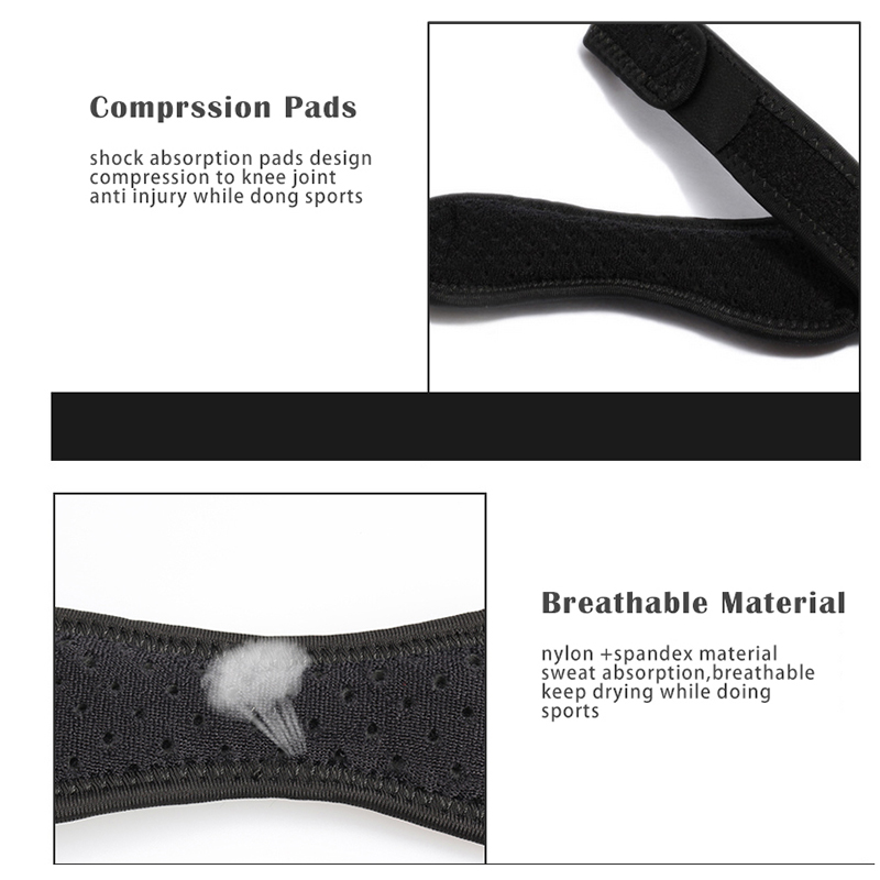 1피스 무릎 슬개골 힘줄 무릎 보호 스트랩 브레이스 조 - Knee Sleeve Compression 리뷰 및 가격