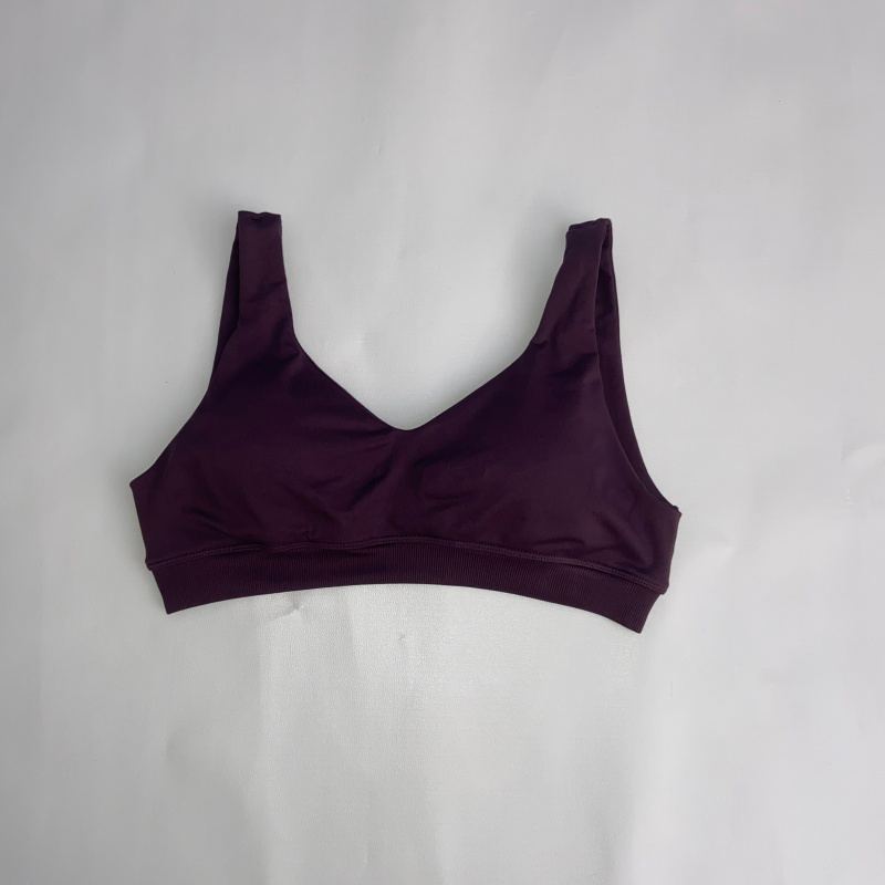여성용 심리스 짐 세트 스쿱 백리스 스포츠 브라 V넥  - Yoga Fitness Set 리뷰 및 가격