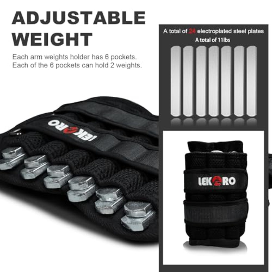 걷기, 달리기, 필라테스, 피트니스용 발목 및 손목 웨 - Ankle Weights 리뷰 및 가격
