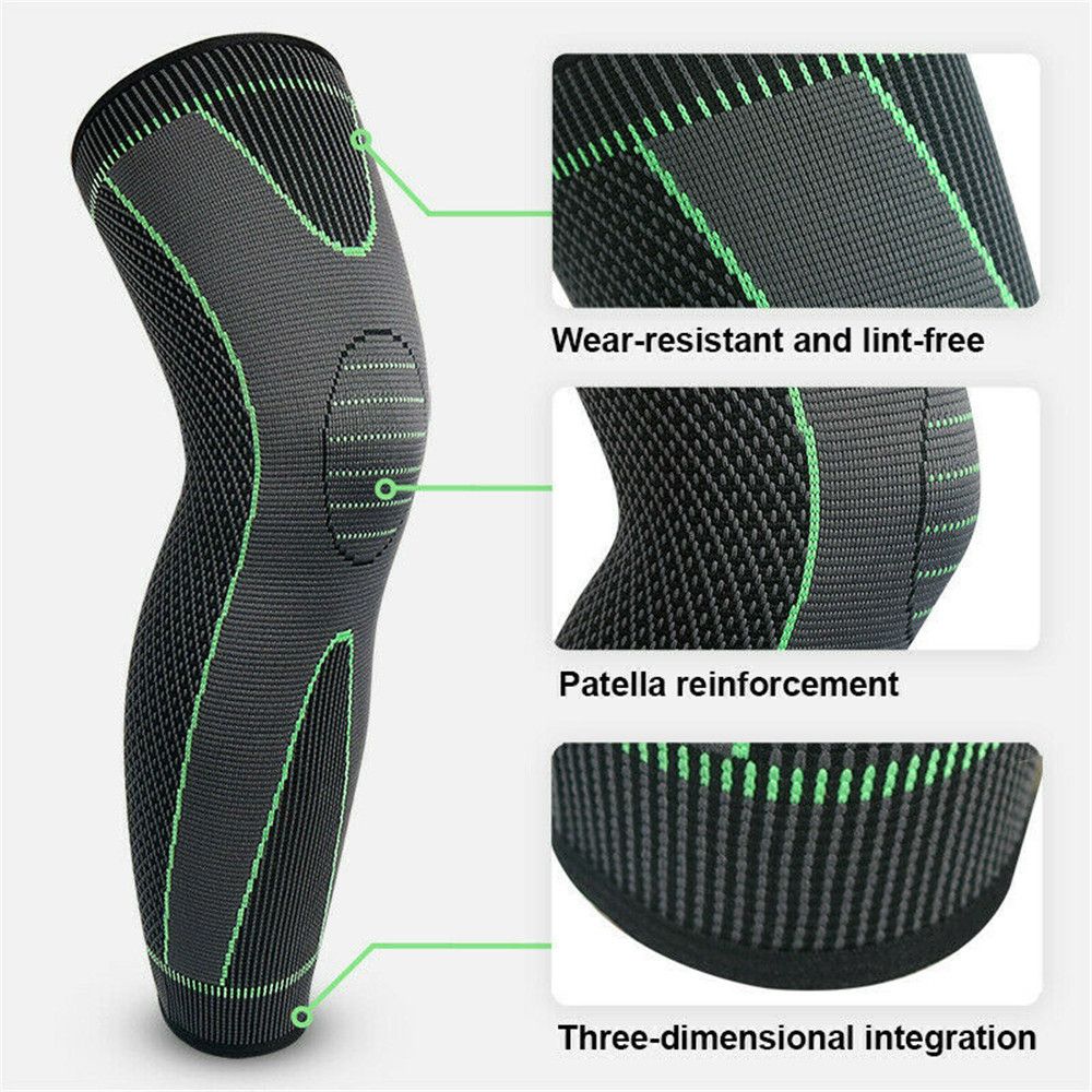 무릎 지원 버팀대 압축 긴 전체 다리 소매 관절염 달리 - Knee Sleeve Compression 리뷰 및 가격