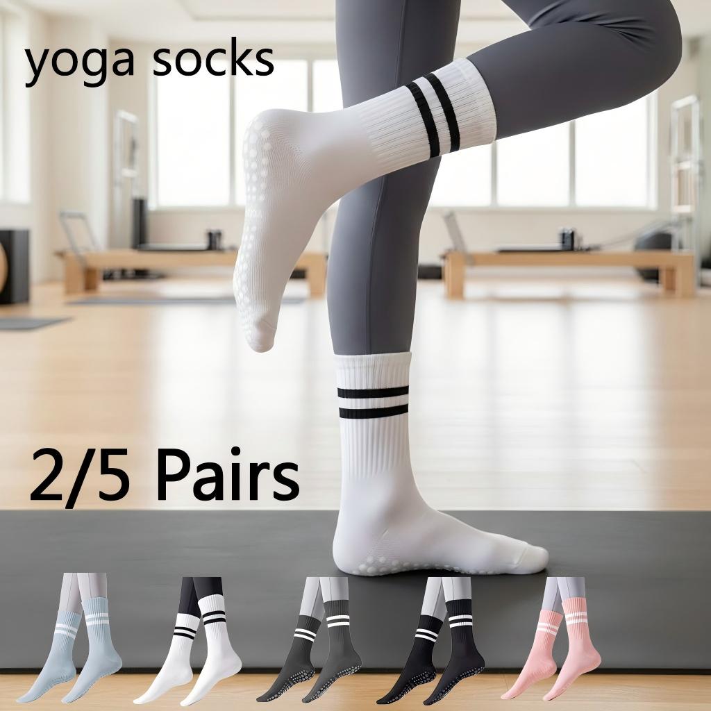여성용 논슬립 요가 양말, 그립감 있는 필라테스 양말, - Yoga Fitness Set 리뷰 및 가격