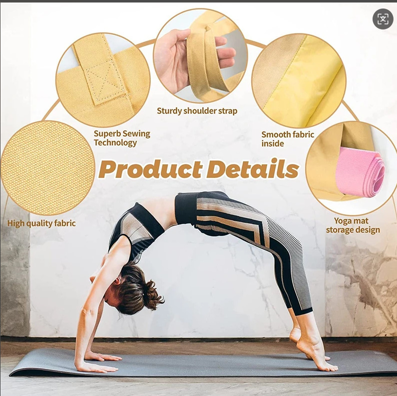 다목적 요가 가방 요가 매트 보관 토트백 피트니스 필라 - Yoga Fitness Tote 리뷰 및 가격