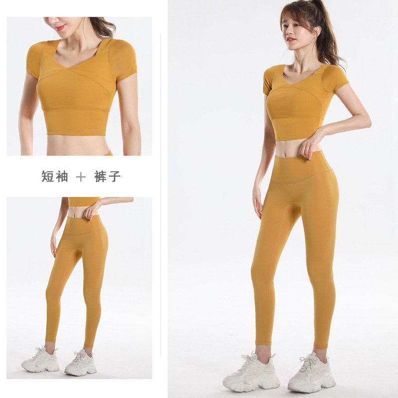 퀵 드라이 세트 스포츠탑 (내장 브라 포함) 플러스 사 - Yoga Fitness Set 리뷰 및 가격