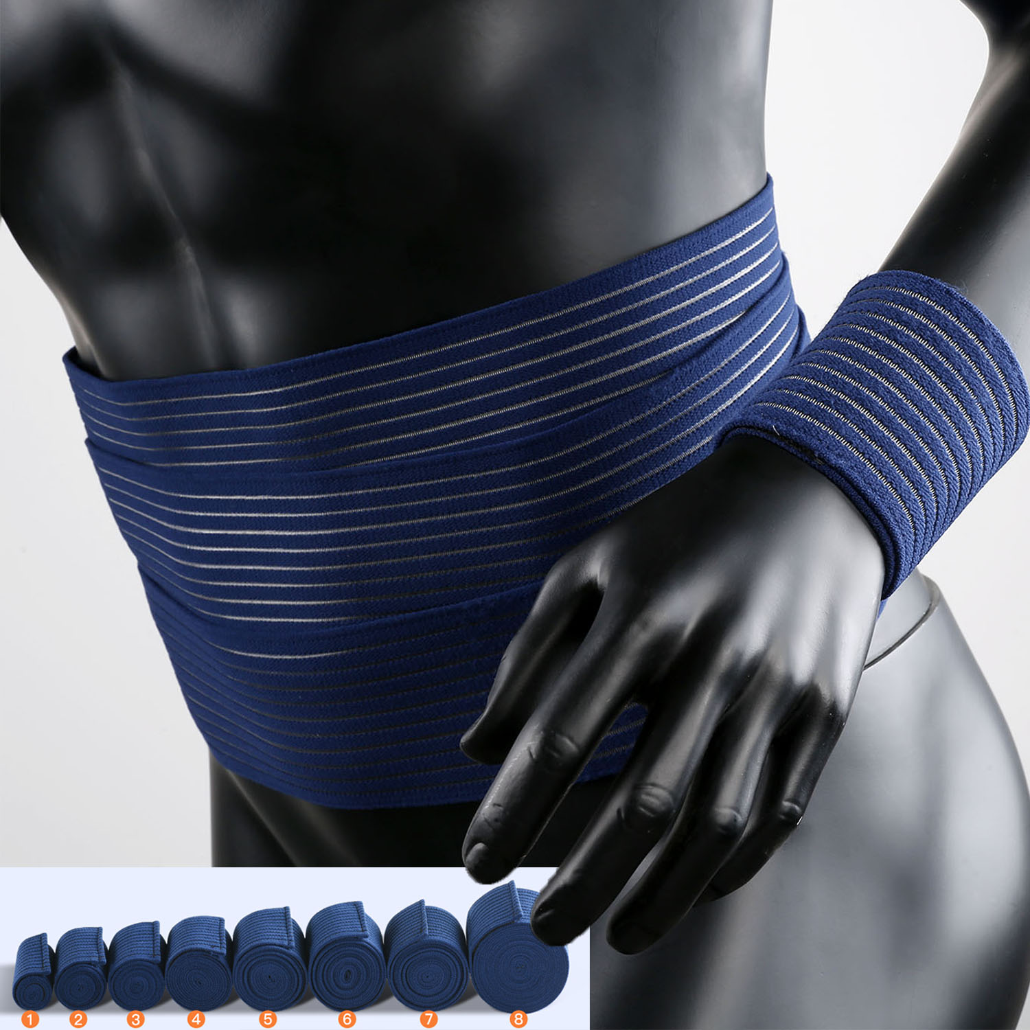 1 PC 테이프 압축 붕대 발목 스포츠 팔꿈치 보호대  - Knee Sleeve Compression 리뷰 및 가격