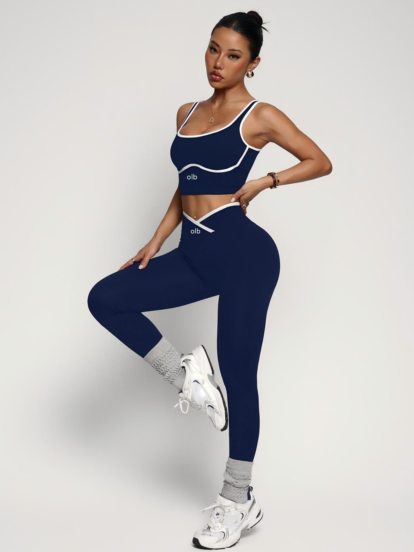 2피스 신상 스포츠 브라 베스트 팬츠 피트니스 슈트,  - Yoga Fitness Set 리뷰 및 가격