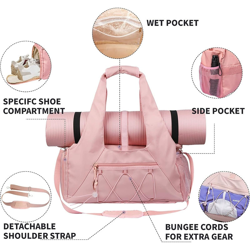 요가 매트 가방, 여성 및 남성용 헬스 핸드백, 트레이 - Yoga Fitness Tote 리뷰 및 가격