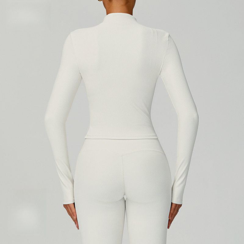 BIANHUI 스레드 스탠드 칼라 슬림 피트 요가 자켓 - Yoga Fitness Jacket 리뷰 및 가격