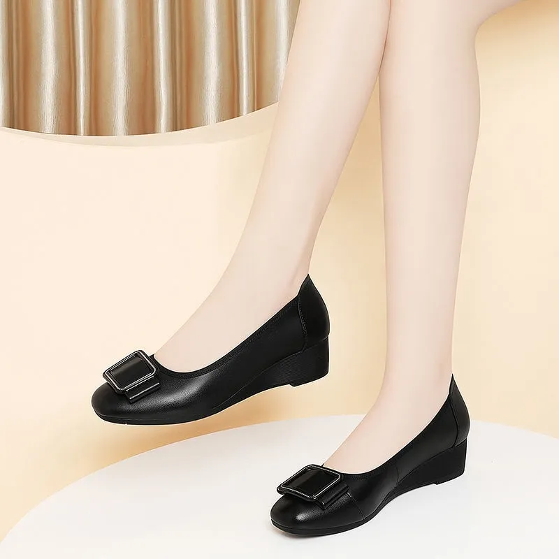 여성용 귀여운 라운드 토 가벼운 블랙 에나멜 가죽 스프 - Ankle Weights 리뷰 및 가격