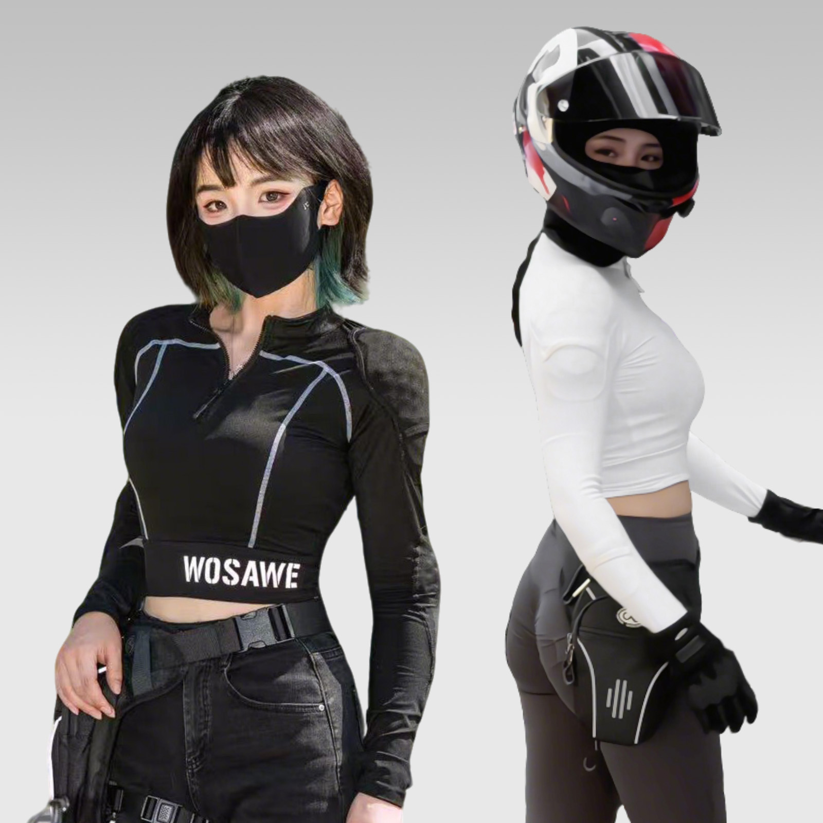 WOSAWE 캐주얼 라이딩 재킷 오토바이 재킷 고탄성  - Yoga Fitness Jacket 리뷰 및 가격