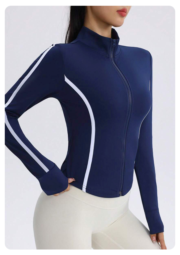 여성용 통기성 스포츠 자켓 고탄력 속건 봄 여름 요가탑 - Yoga Fitness Jacket 리뷰 및 가격
