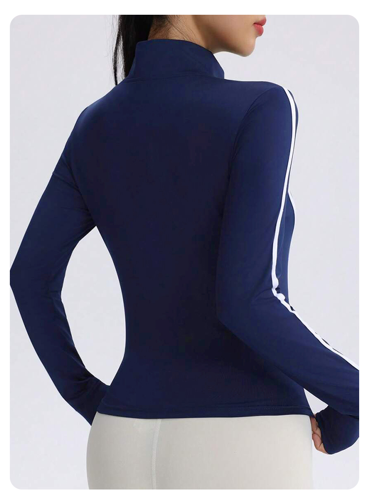 여성용 통기성 스포츠 자켓 고탄력 속건 봄 여름 요가탑 - Yoga Fitness Jacket 리뷰 및 가격