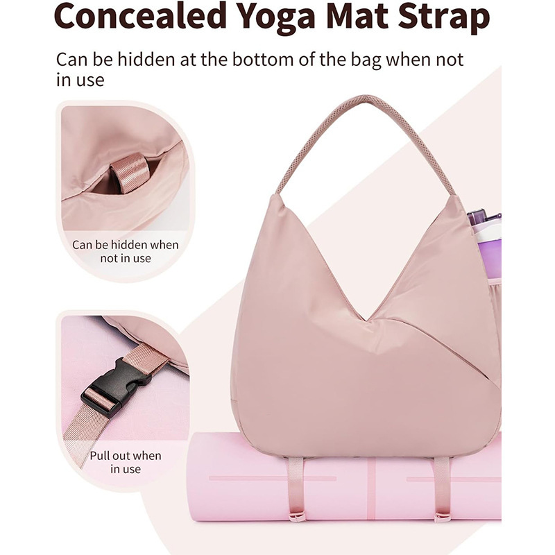    여성용 짐 토트백, 맞춤 로고, 튼튼하고 넉넉한 - Yoga Fitness Tote 리뷰 및 가격