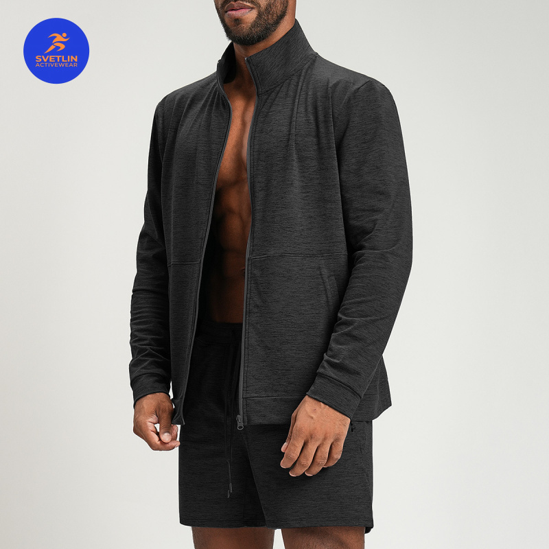 SVETLIN 고급 남성 스포츠웨어 유럽 및 미국 남성 - Yoga Fitness Jacket 리뷰 및 가격
